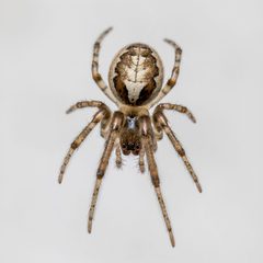 Zygiella x-notata by Alexis Lours. Used under a CC BY 4.0 license.